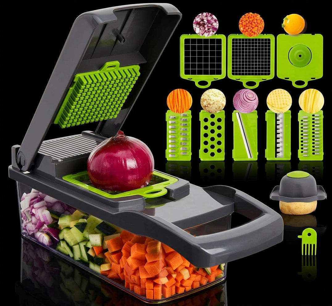 12 in 1 vegetable chopper | Premium Kitchen Essential