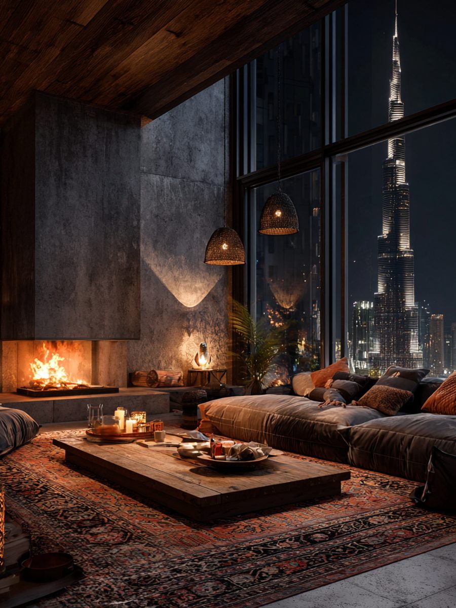 The lounge.